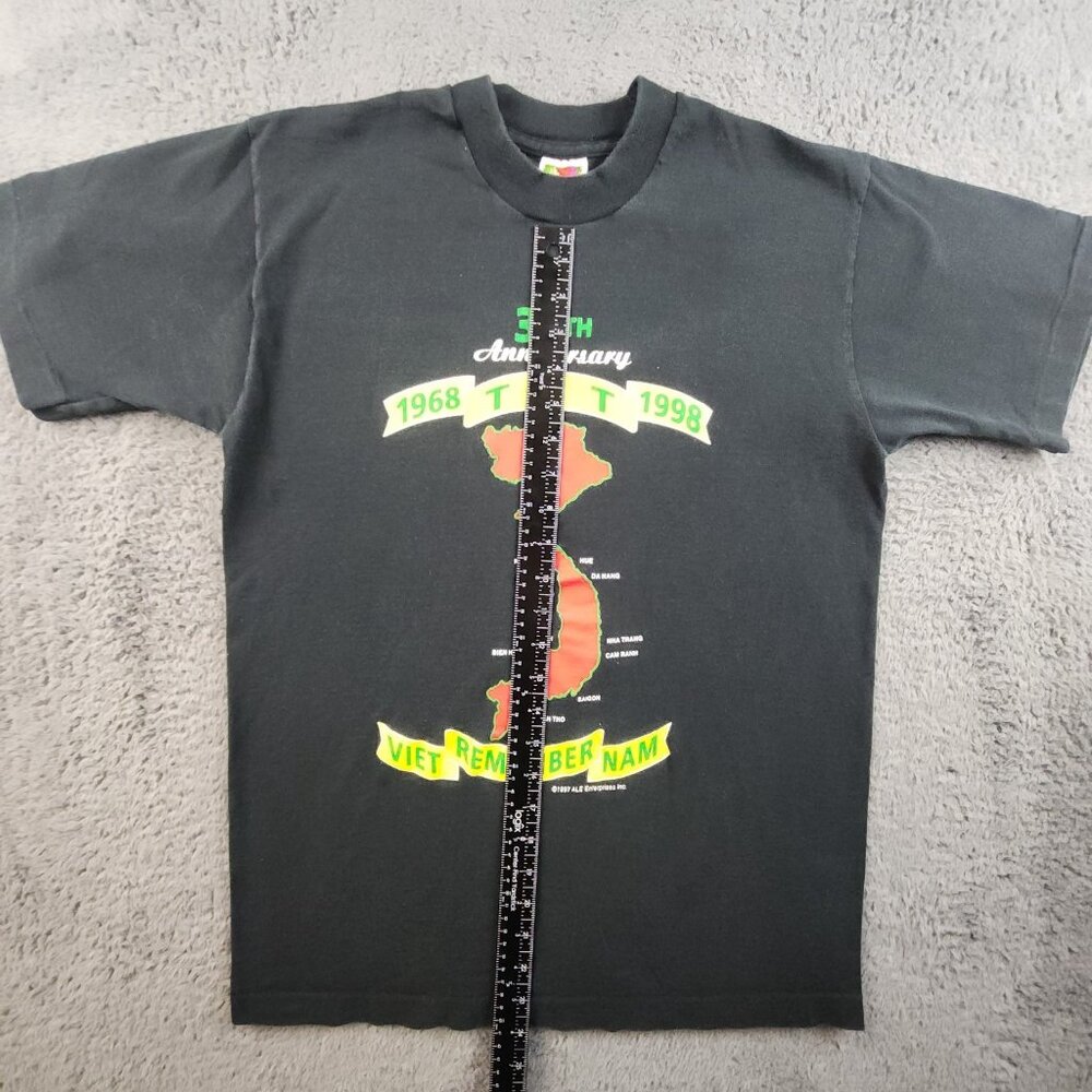 30th Anniversary of the TET Offensive Vintage Vietnam Shirt Men's Medium 1990's - Picture 5 of 10